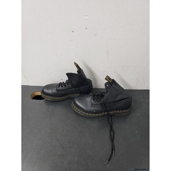 Dr. Martens Black Leather Pascal Combat Boots - Size 8 - Picture 9 of 11
